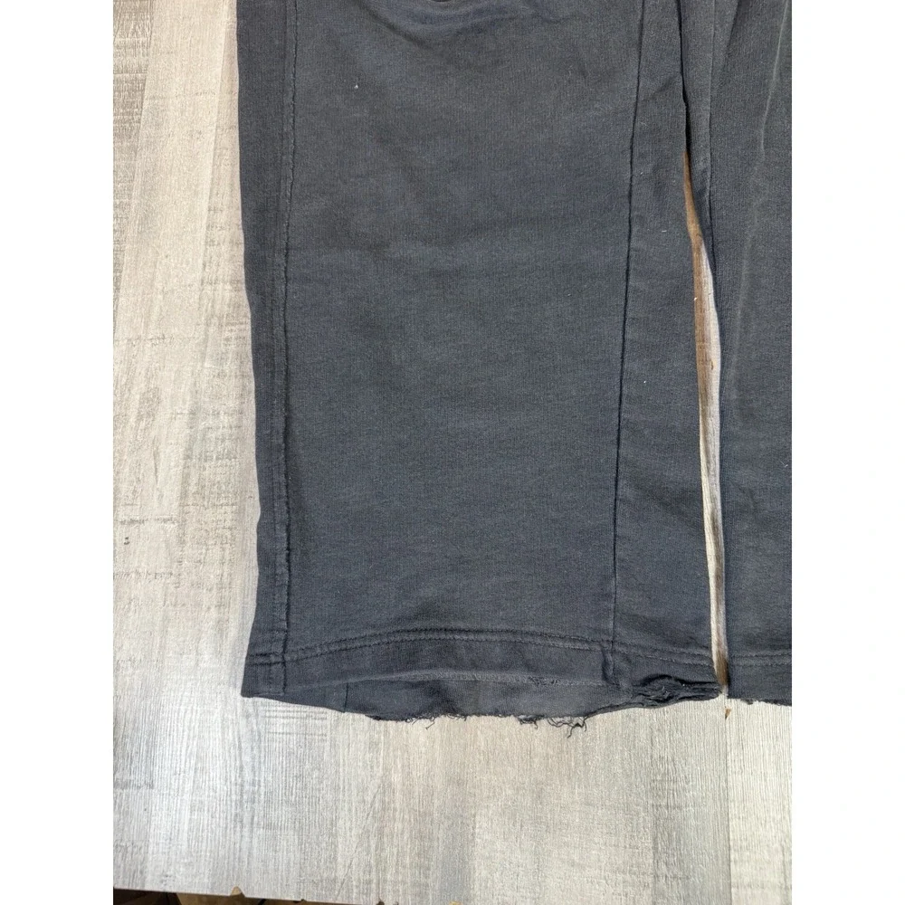 Old Navy Baggy Sweatpants Black Chunky Drawstring Grunge Pockets Mens Large